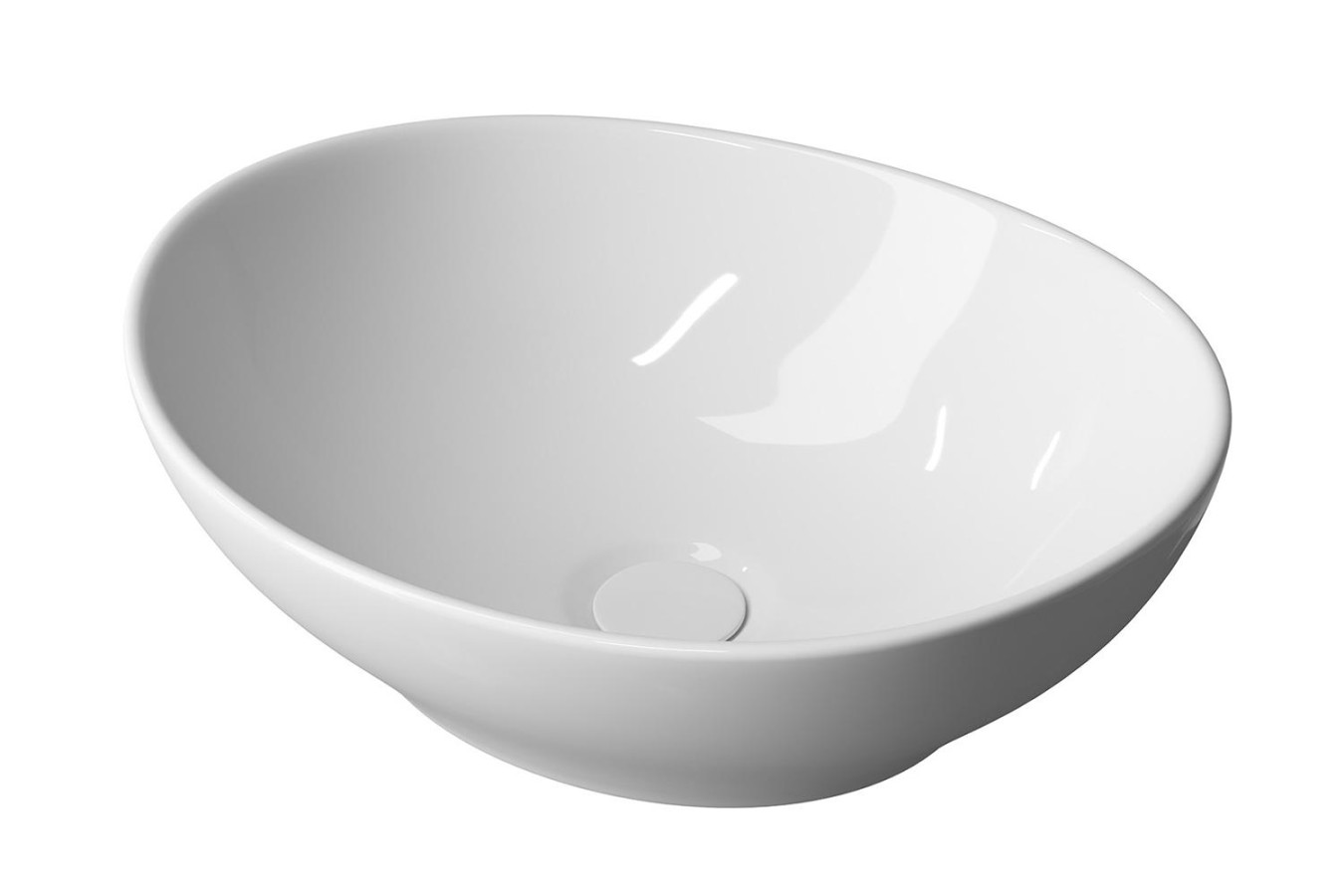 Умывальник накладной CERAMICANOVA Element CN6016 40.5х14х33 см